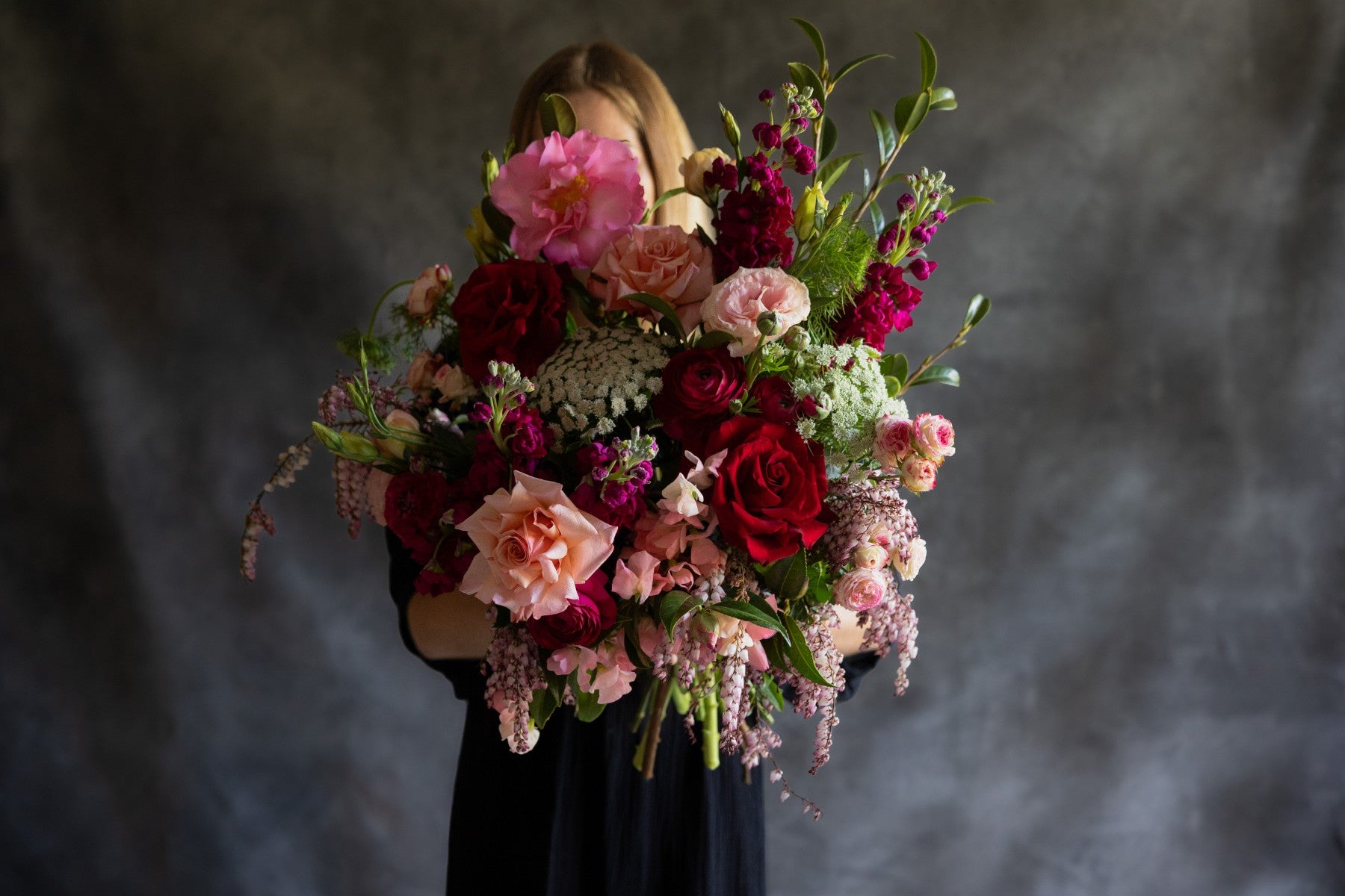 Aphrodite Bold and Dramatic Flower Bouquet - Haven Botanical  - Byron Bay Florist - Mullumbimby Florist