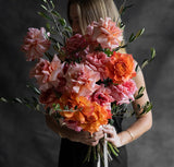 La Femme Rose Bouquet- A dozen or half dozen premium roses.