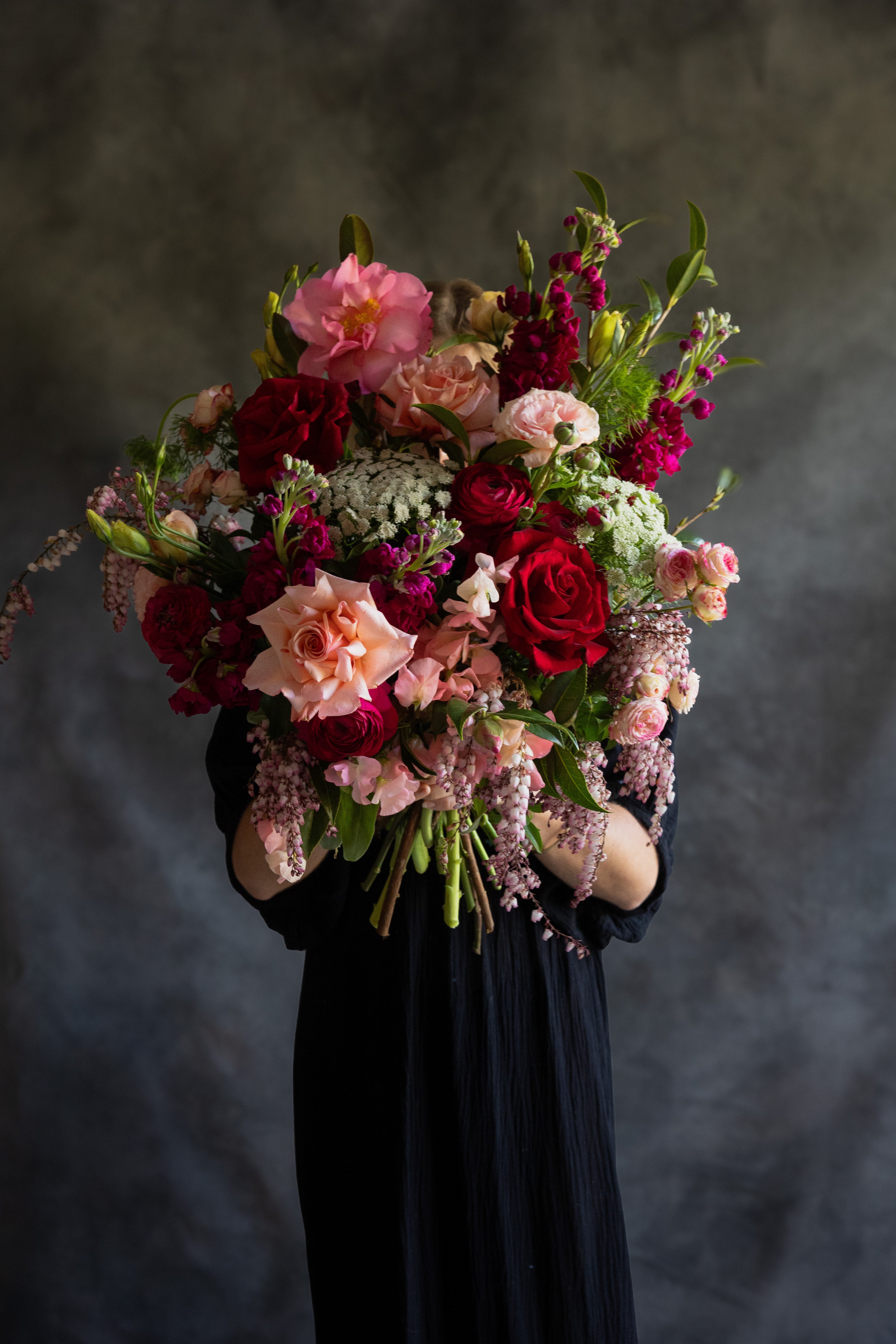 Aphrodite Bold and Dramatic Flower Bouquet - Haven Botanical  - Byron Bay Florist - Mullumbimby Florist