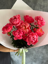 Haven Botanical - Mullumbimby Florist - Byron Bay Florist - Peony Bouquet - Peony Roses - Coral Charm peonies