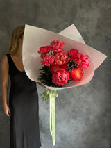 Haven Botanical - Mullumbimby Florist - Byron Bay Florist - Peony Bouquet - Peony Roses - Coral Charm peonies