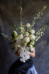 Luna - White Flower Bouquet - Haven Botanical - Byron Bay Florist - Mullumbimby Florist _ Byron Bay flower delivery