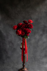 Haven Botanical - Mullumbimby florist - Byron Bay florist - red rose bouquet - Long stemmed red roses - Byron bay flowers delivered