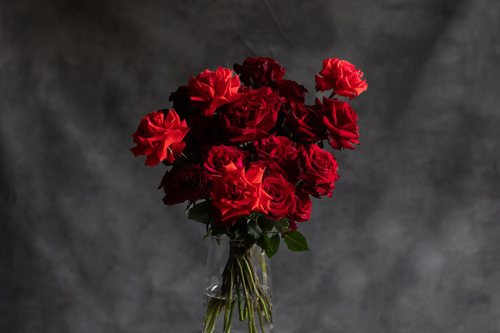 Haven Botanical - Mullumbimby florist - Byron Bay florist - red rose bouquet - Long stemmed red roses - Byron bay flowers delivered