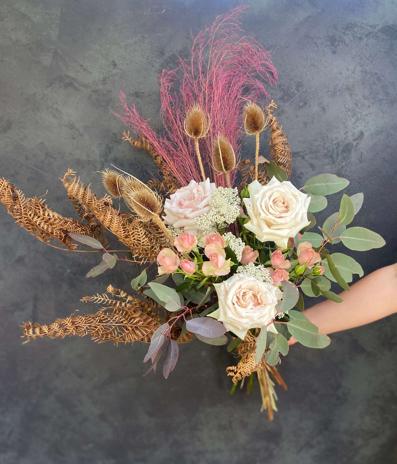 Fresh and Everlasting Flower Bouquet - Haven Botanical